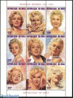 Mali 1996 Marilyn Monroe 9v M/s, Mint NH, Performance Art - Marilyn Monroe - Movie Stars - Acteurs