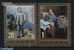 China People’s Republic 1993 Mao Zedong 2v, Mint NH, History - Politicians - Unused Stamps
