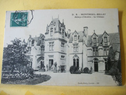 49 5804 CPA 1911 - 49 MONTREUIL BELLAY - ABBAYE D'ASNIERE - LE CHATEAU. - Kastelen