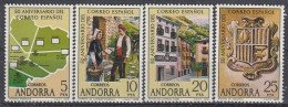 SPANISH ANDORRA 111-114,unused - Andere & Zonder Classificatie