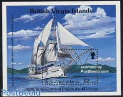 Virgin Islands 1997 Sir Francis Drake S/s, Mint NH, Transport - Ships And Boats - Ships