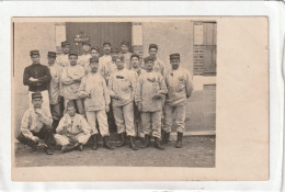 Carte Photo : 13,8 X 8,8  -  Groupe  De  Militaires - Altri & Non Classificati