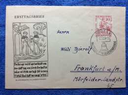 DDR - 1956 Brief Aus Polda - SST "Museum Für Glockenkunde" (3DMK014) - Storia Postale