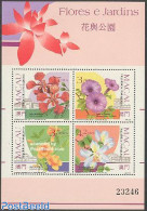 Macao 1991 Flowers & Gardens S/s, Mint NH, Nature - Flowers & Plants - Gardens - Ungebraucht