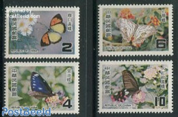 Taiwan 1978 Butterflies 4v, Mint NH, Nature - Butterflies - Other & Unclassified