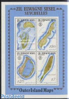 Seychelles, Zil Eloigne Sesel 1983 Maps S/s, Mint NH, Various - Maps - Aardrijkskunde