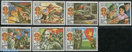 Vietnam 1984 People 7v, Mint NH, History - Militarism - Militaria