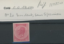 4 Paires Taxe(type 1916)  Essais De Couleur Avec Colle.et *    Coté Grubben  22/27 ?( Si 50c Normal Cote 2000 €) - Proeven & Herdruk