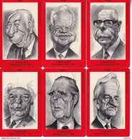 GERMANY(chip) - Set Of 12 Cards, Spigel Präsidenten-Edition(O 099 A-B-C-C-E-F, O 100 A-B-C-D-E-F), 3000ex, 05/92, Mint - O-Serie : Serie Clienti Esclusi Dal Servizio Delle Collezioni