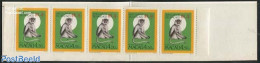 Macao 1992 Year Of The Monkey Booklet, Mint NH, Nature - Various - New Year - Neufs