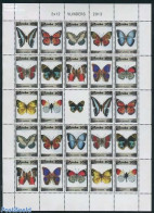 Aruba 2013 Butterflies 2x M/s, Mint NH, Nature - Butterflies - Other & Unclassified