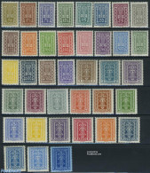 Austria 1922 Definitives 38v, Mint NH - Unused Stamps