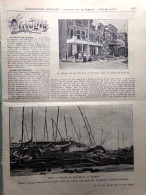 L'illustrazione Popolare 28 Ottobre 1900 Ciclone Galveston Navi Ta-Ku Reggimento - Otros & Sin Clasificación