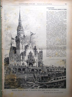 L'illustrazione Popolare 22 Aprile 1900 Centenario Divina Commedia Expo Parigi - Other & Unclassified