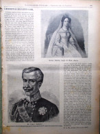 L'illustrazione Popolare 18 Marzo 1900 Diamanti Kimberley Carlo Alberto Statuto - Sonstige & Ohne Zuordnung