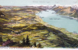 Vaud - GIMEL Et Panorama Du Leman - Sonstige & Ohne Zuordnung