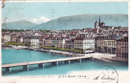 GENEVE - Saleve Et Mont Blanc - 1904 - Sonstige & Ohne Zuordnung