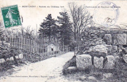 91 - MONTLHERY - Ruines Du Chateau Fort - Pont Levis Et Pavillon Du Garde - Montlhery