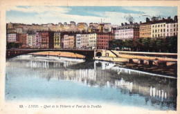 69 - LYON -  Quai De La Pecherie Et Pont De La Feuillée - Other & Unclassified