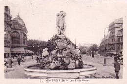 34 - MONTPELLIER - Les Trois Graces - Montpellier