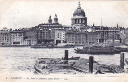 LONDON - St Paul's Cathedral From River - Autres & Non Classés