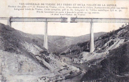 63 - Puy De Dome - Viaduc Des Fades Et Vallée De La Sioule - Fin Du Lancement En Porte A Faux De La Portée 144 Metres - Altri & Non Classificati