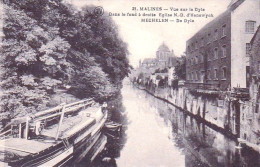 MALINES - Vue Sur La Dyle Et Eglise N. D. D'Hanswyck - Malines