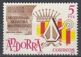 SPANISH ANDORRA 117,unused - Christentum