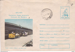 Romania Eisenbahnpostwagen 0277/77 - Postwaardestukken