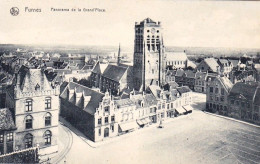 FURNES - VEURNE -  Panorama De La Grand Place - Veurne