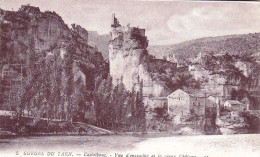 48 -  Lozere - Gorges Du Tarn - Castelbouc - Vue D'ensemble Et Le Vieux Chateau - Altri & Non Classificati