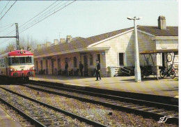 69 - LYON - VAISE - La Gare S.N.C.F - Autorail En Gare - Other & Unclassified