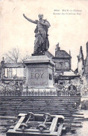 80 - HAM En Ruines - Statue Du General Foy - Guerre 1914 - Ham