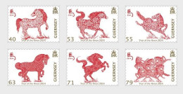 2014 1445 Guernsey Chinese New Year - Year Of The Horse MNH - Guernsey