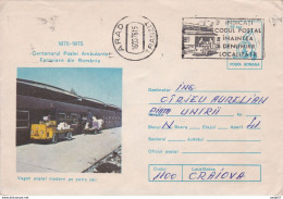 Romania Eisenbahnpostwagen 0277/77 - Postal Stationery