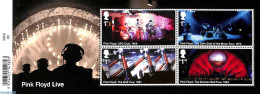 Great Britain 2016 Pink Floyd S/s, With Bar-code, Mint NH, Performance Art - Music - Popular Music - Unused Stamps
