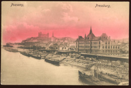 HUNGARY POZSONY Old Postcard 1911 - Hungary