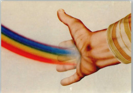 10010331 - Natur-Regenbogen Rainbow Hand  Kuenstler AK - Autres & Non Classés