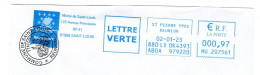 EMA Mairie Ile De La Réunion Mairie De Saint Louis Blason - EMA (Printer Machine)