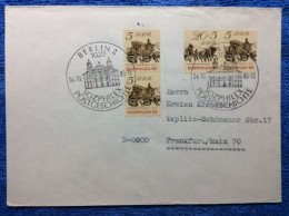 DDR - 1985 Brief Aus Berlin - SST "Sozphilex Postgeschichte" (3DMK016) - Lettres & Documents