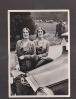 75 - Paris 1929 : Concours D'élégance Automobile, Les Jumelles Rowe - Lartigue - Voitures De Tourisme