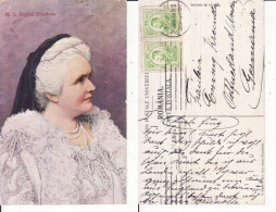 Romania ,Rumanien,Roumanie - Royalty- Royal Family - Regina Elisabeta, Regele Carol I- Carmen Sylva- 2 Postcards - Roumanie