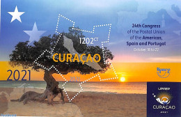 Curaçao 2021 UPAEP S/s, Mint NH, Nature - Trees & Forests - U.P.A.E. - Rotary Club