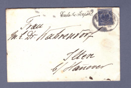 DEUTSCHE SEEPOST  - Jan 1900 --> Ilten B/Hannover  (CG13110-294) - Briefe U. Dokumente