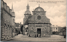 28 LA FERTE-VIDAME - Eglise Et Tourelles De L'ancien Château  - Autres & Non Classés