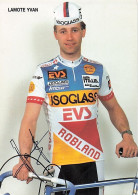 Vélo - Cyclisme - Coureur Cycliste Yvan Lamote - Team Isoglas - 1988 - Cycling