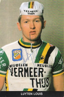 Vélo - Cyclisme - Coureur Cycliste  Louis Luyten - Team Vermeer - Thijs -  - Cyclisme