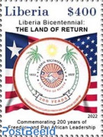 Liberia 2023 Freedom And Pan African Leadership, Mint NH, History - Nature - Politicians - Trees & Forests - Rotary Club