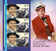 Liberia 2023 Frank Sinatra, Mint NH, Performance Art - Transport - Music - Automobiles - Musica