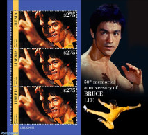 Liberia 2023 Bruce Lee, Mint NH, Performance Art - Sport - Movie Stars - Sport (other And Mixed) - Acteurs